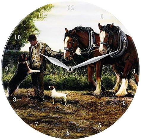 BFA Studio Ceramic Clocks Homeward Bound Clock