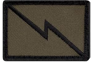 ‎CAFÉ VIERECK Café Viereck ® Bundeswehr Fernmelder Taktik Zeichen Gestickt mit Klett - 5 cm x 3,5 cm