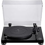 Audio-Technica LPW50PB Giradischi ad Azionamento a Cinghia Completamente Manuale Nero pianoforte