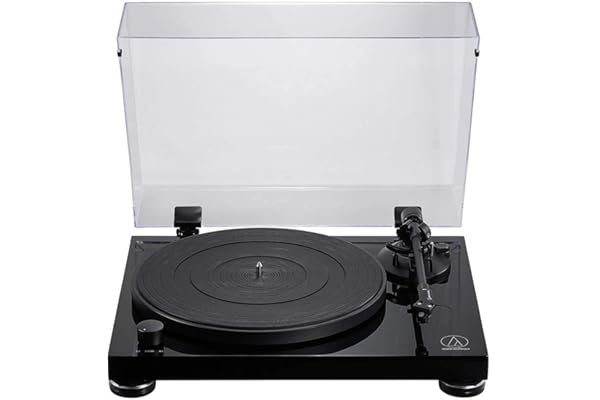 Audio-Technica LPW50PB Platine Vinyle à Entraînement par Courroie Entièrement Manuelle Noir piano