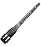 Anygig E-Gitarre Practikal Tragbare Reise 82CM 1,6KG Braun Matt 25