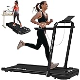 Mobvoi Home Treadmill SE Smart AI con TicSports App Cinta De Correr Plegable 3 En 1 2.5 HP Compact Portable Under Desk con Co