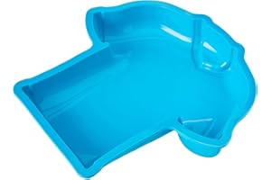 silikomart | SFT Moule à Gâteau en Silicone Célébration GOLEADOR, Anti-adhésif, Pack de 1 Moule avec Anneau de Sécurité, 242 x 230 mm, h 40 mm, Volume 1,2 l, Made in Italy