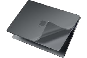 NPUOLS PP Suave Mate Funda para MacBook Pro 14" M5 M4 M3 M2 M1 A3434 A3112 A3401 A3185 A2918 A2992 A2779 A2442, 2025-2021,Ligereza Funda de Plástico + Cubierta TPU de Teclado UE, Negro Mate