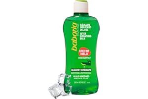 Babaria - After Sun Efecto Hielo Con Aloe Vera | Crema Hidratante Corporal 200ml | After Sun Babaria Con Aloe Vera | Crema Hidratante Hombre Y Mujer Con Vitamina B5