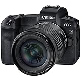 Canon EOS R Vollformat Systemkamera - mit Objektiv RF 24-105mm F4-7.1 IS STM (spiegellos, 30,3 MP, 8,01 cm (3,2 Zoll) Clear V