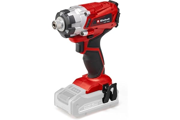 Einhell Visseuse à Chocs sans fil TE-CI 18/1 Li - Solo Power X-Change (18 V, Couple 140 Nm, Régime : 0-2300 trs/min, Mandrin 6 pans) Livré sans Batterie ni Chargeur