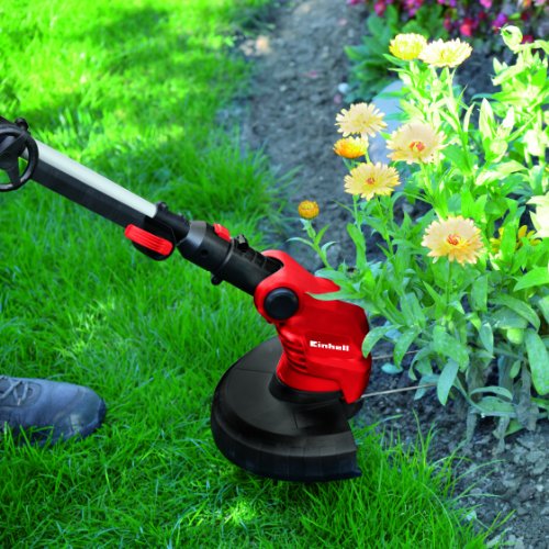 Einhell Elektro Rasentrimmer GE-ET 5027 (500 W, 27 cm Schnittkreis, 1,6 mm Nylonfaden, Tipp-Automatik) - 5