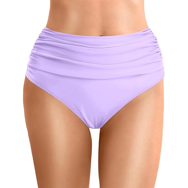 Pantaloncini Da Bagno Mestruali Donna - Costume Assorbente Vita Alta Per Ciclo, Mare E Piscina