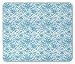 Produktbild Drempad Gaming Mauspads, Blue Floral Mouse Pad, Artistic Russian Gzhel Petals and Little Heart Motifs European Folklore, Standard Size Rectangle Non-Slip Rubber Mousepad, Pale Blue White