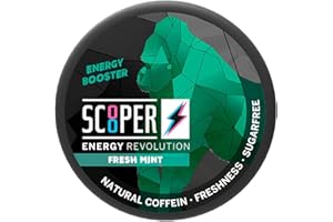 SCOOPER Energy Coffein Booster Fresh Mint