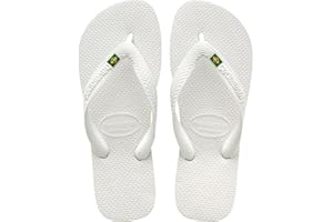 Havaianas - Brasil, Infradito Classiche, Comode E Resistenti, Tributo Alla Coppa Del Mondo Del 1998, Cinturini Con Bandiera Del Brasile, Suola Antiscivolo Con Strisce Del Brasile, Unisex - Adulto