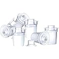 Nuby Baby Milk Powder Dispensers - Easy to Pour |Travel Ready | Compatible with Most Bottles, Including RapidCool (Pack of 6)