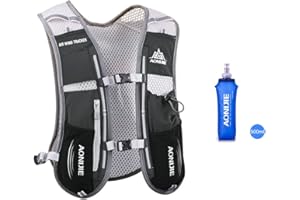 Mochila de Hidratación Ligero Chaleco de hidratación Ultraligero 5L Mochilas Trail Running para Senderismo Ciclismo Camping B