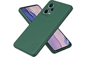 WBWONE Funda para Xiaomi Redmi Note 12 Pro 5G, Carcasa con Forro de Tela Protectora Antigolpes Suave TPU Silicona Caso Anti-Choques Resistente a los Arañazos - Verde
