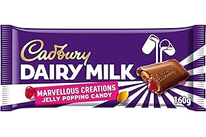Cadbury Leche Lechería Maravillosas Creaciones - Jalea Que Hacen Estallar Proyectiles De Caramelo (200g)