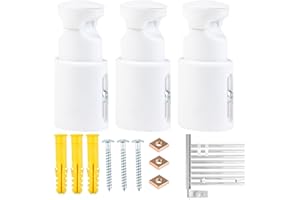 Lotbun Zestaw 3 uchwytów na ręczniki, uchwyt na tablet chłodnicy do prostych lub zakrzywionych grzejników łazienkowych, materiał ABS, regulowana odległość, oszczędność miejsca