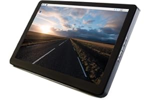 Waveshare 15.6inch HDMI LCD (H) (with Case) IPS Display 1920x1080 Capacitive Touch Screen with Toughened Glass Cover Supports Mini-PCs Raspberry Pi BB Black Desktop Computers Game Consoles