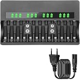 Beston BST-C9028WL Pil Şarj Aleti Universal Dijital Ekranlı 9V-AA-AAA Ni-Mh Ni-Cd Li-İon