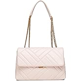 Miraggio Alicia Quilted Shoulder Bag for Women with Convertible Sling/Crossbody Strap