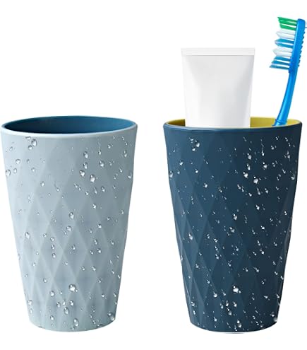 Porte-Gobelet Pour Brosse À Dents - Prise De Brosse À Dents Intégrée Porte-Gobelet Pour Brosse À Dents - Prise De Brosse À Dents Intégrée