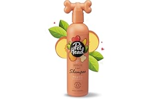 COMPANY OF ANIMALS Pet Head Quick Fix Shampoo und Conditioner für Hunde | Pfirsichduft | Pflegt und beruhigt das Fell Ihres Hundes | pH-Neutral | Vegan & Tierversuchsfrei | Sanfte Formel für Welpen | 300ml