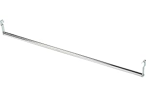 Archimede Sistema Componibile, Barra Porta Abiti, Grigio (Cromato), 91.00 x 1.00 x 1.00 cm