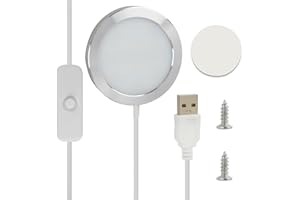 FLLYVLY Kit di Illuminazione LED per Modelli di Stampante 3D, Compatibile con il Kit Luci LED 001 di Bambu Lab, Facile da Assemblare, Adattabile a Vari Modelli di Paralume,Lampade a LED DIY (1)