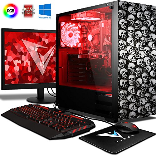 VIBOX Pyro GLR750-192 Gaming PC Ordenador de sobremesa con Cup  n de Juego  Win 10  22  HD Monitor  4 0GHz Threadripper 8-Core  GeForce GTX 1050  8GB DDR4 RAM  480GB SSD  2TB HDD  VIBOX Pyro GLR750-192 Gaming PC Ordenador de sobremesa con Cup  n de Juego  Win 10  22  HD Monitor  4 0GHz Threadripper 8-Core  GeForce GTX 1050  8GB DDR4 RAM  480GB SSD  2TB HDD