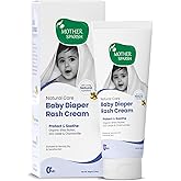 Mother Sparsh Natural Care Baby Diaper Rash Cream-50g | Diaper Rash Cream for Babies with Chamomile, Shea Butter & Zinc Oxide