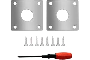 PLCatis Caisses de Protection pour Nichoir 28 mm en Acier Inoxydable avec 8 vis et Tournevis 2 Pièces