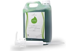 DVITA PHYSIOCEUTICALS - Gel Aloe Vera 99,9% Puro + Dosificador - Hidratante Facial y Corporal Natural - After Sun Calmante, Sin Alcohol - Tamaño: 5000ml