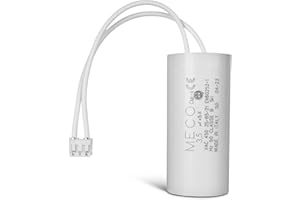 STEYCO Condensateur 3.5 µF Spécial volet roulant BUBENDORFF à 2 fils + connecteur - GARANTIE 2 an