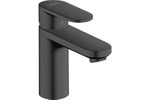 hansgrohe Vernis Blend Miscelatore monocomando lavabo 100 senza saltarello, nero opaco, 71580670