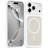 NewPole iPhone 17 Pro Max i&ccedil;in Magsafe ile Uyumlu Kılıf Premium Yumuşak Sıvı Silikon Kılıf Mikrofiber Astar Darbeye Karşı Day