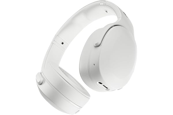 Skullcandy Crusher Evo trådlösa multisensoriska bashörlurar – ben | Bluetooth, brusisolerande over-ear-passform, 40 timmars batteri, mikrofon, träning, gym, resor, studier, musik