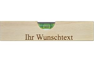 DIE STEMPEL GMBH Wasserwage mit Individueller Lasergravur