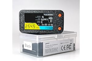 OEMGMINER NerdMiner V2 Pro 250 KH/s T-Display S3 Bitcoin Solo Lottery Miner - niskie zużycie energii, WiFi, USB-C, potencjał wygranej 3,125 BTC, idealny do wydobycia domów (czarny)