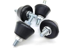 4x Kältebringer Antivibrationsfüße für Klimaanlage & Wärmepumpe - Schwingungsdämpfer M8