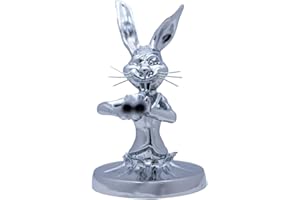 WHNBUIJ Car Mascot - Car Hood Ornament, Truck Bonnet Emblem | Chrome Plated Eagle Automobile Hood Decoration with Unique guun Design, Vehicle Silver Hood Sculpture, Radiator Mascot for Stylish Car Enhancement