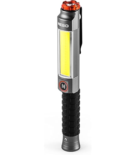NEBO Franklin Swivel Taskbar 500 Lumen COB Work Light – 7 Modes, Magnetic Base, Hands-Free