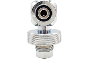 Perfeclan Scuba Diving Cylinder Adapter Dive Parts Convertor Dive Clamp Regulator Converter Yoke Insert Tank Valve Adaptor for Water Sport