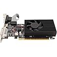 Dpofirs GT 730 Gaming Graphics Card, 4G DDR3B 128bit Graphics Card with Cooling Fan Support VGA DVI HD Multimedia Interface Gaming Graphics Cards