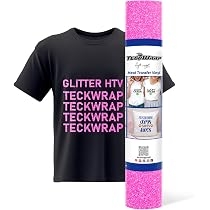 TECKWRAP Leucht-HT-Vinyl – 3D-Puff-Effekt & Nachleuchten Für DIY-Kleidung
