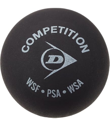 Balle De Squash Dunlop Débutant - Taille Agrandie 12% Pour Apprentissage