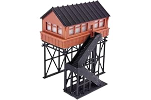 Outland Models Boîte de signalisation aérienne de station de train / échelle Z