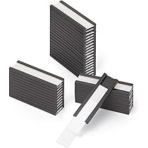 Faccito Badges Nominatifs En Aluminium Avec Aimants Doubles Porte-Noms