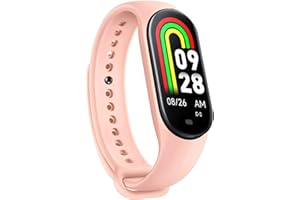 GAINSTEN Fitness Tracker Watch with Blood Oxygen Heart Rate Blood Pressure Sleep Monitor Activity Trackers Ip67 Waterproof Pedometer Step Counter Calorie Health Smart Sports Watch for Women Men Kids (Pink)