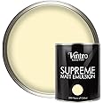 Vintro | Luxury Matt Emulsion | Pale Yellow | Smooth Chalky Finish | Multi Surface Paint | for Walls, Ceilings, Wood and Metal | 1L (Pale Yellow - Isabella)
