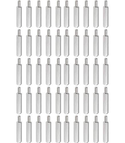 Distanziatori In Ottone Filettati M2 - 100 Pezzi Per Elettronica, Fai Da Te E Riparazioni